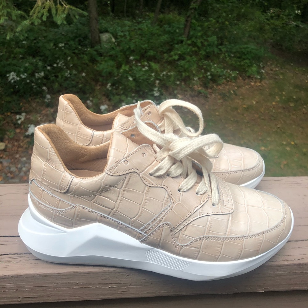 Anthropologie Parker Platform Croc Sneakers - Picture 3 of 15